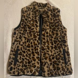 Leopard Vest